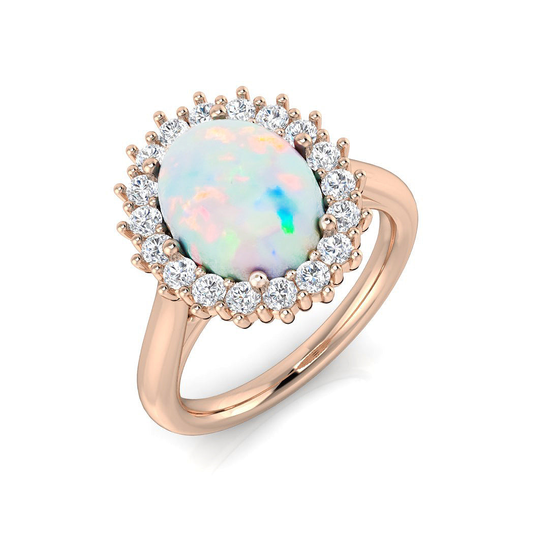 SR1714 — Ring - 9k Rose Gold