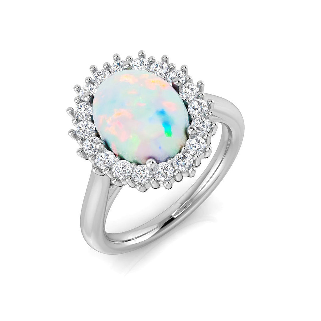 SR1714 — Ring - 9k White Gold