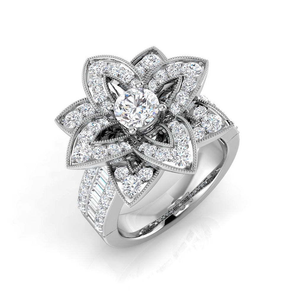 SR1749 — Ring - 9k White Gold