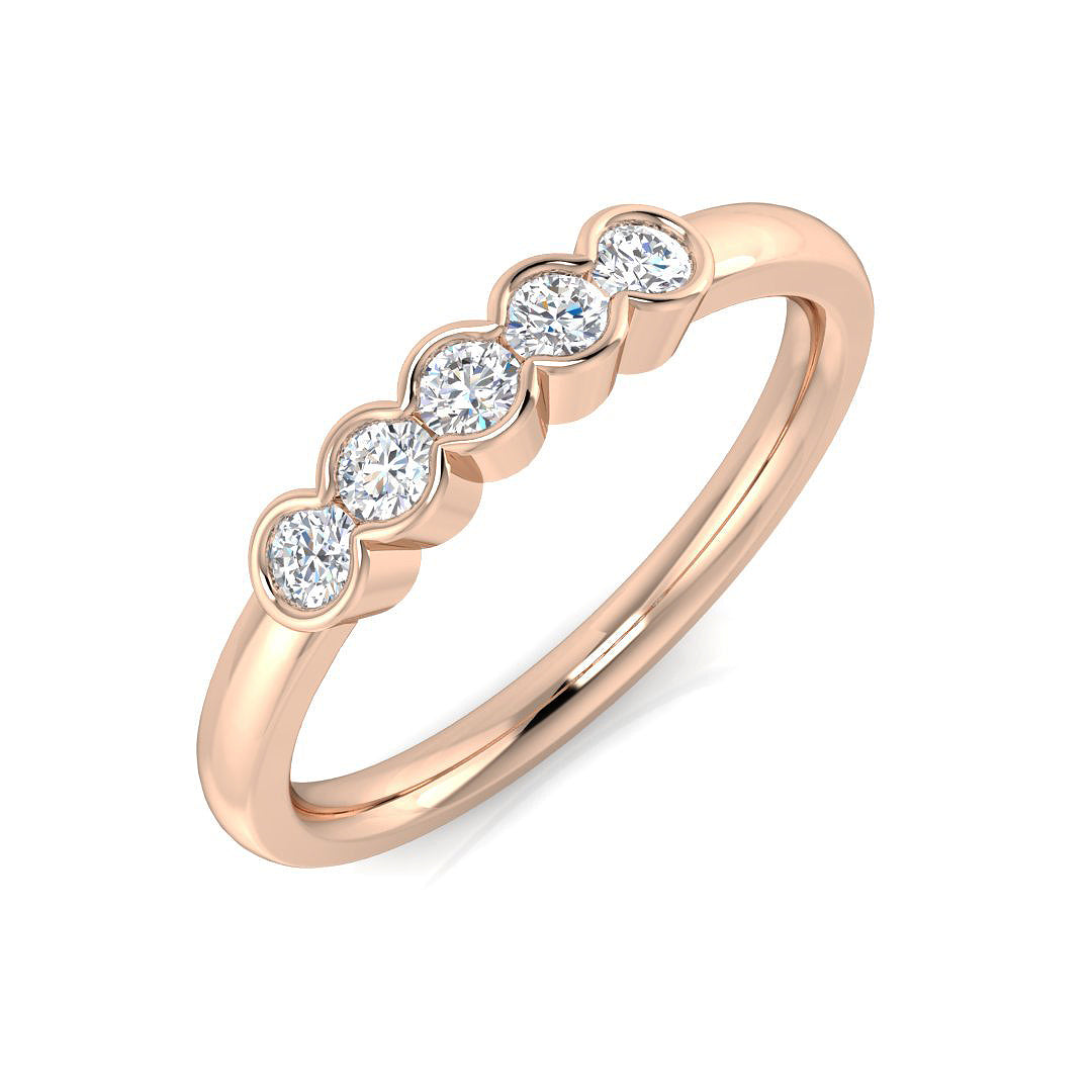 SR1817 — Ring - 9k Rose Gold