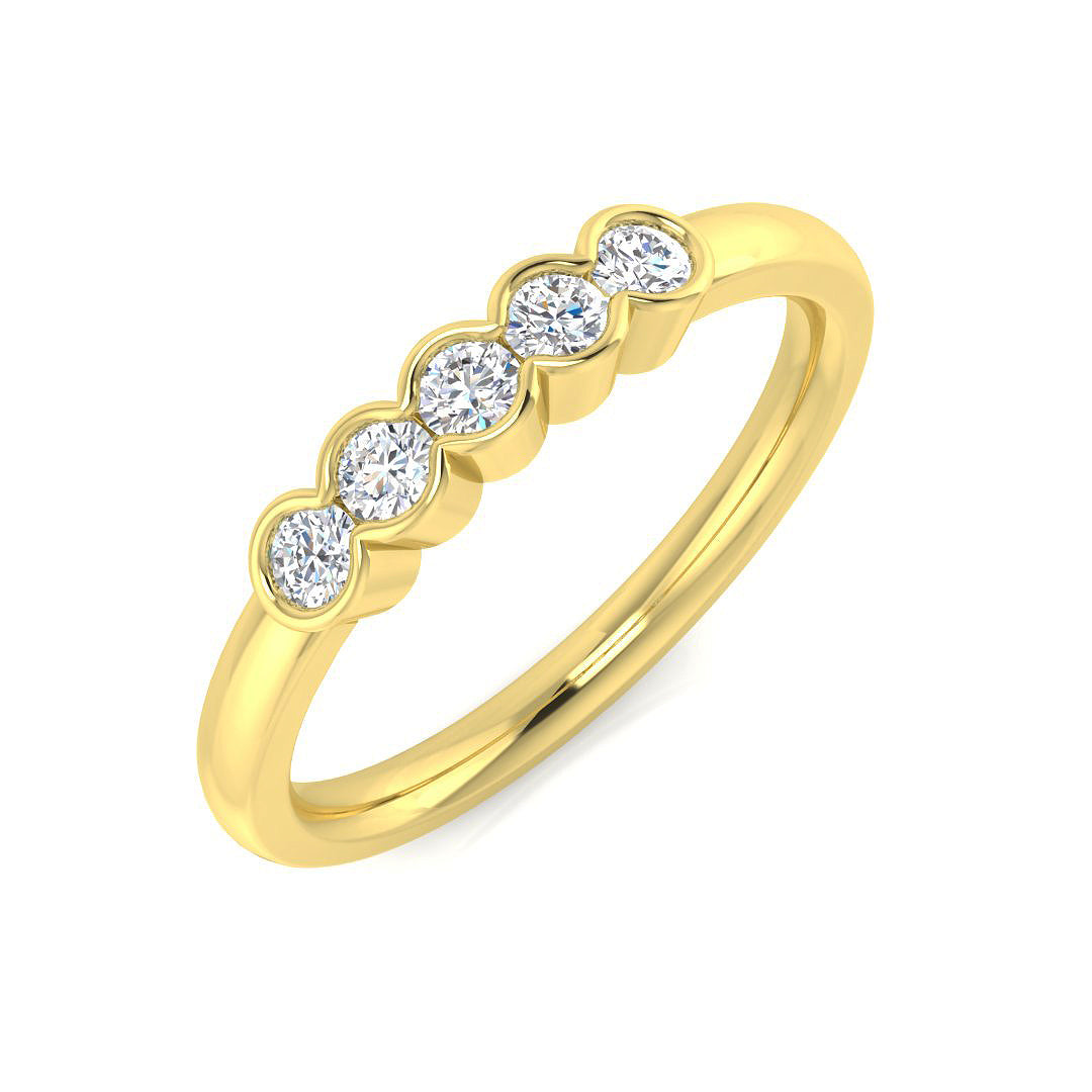 SR1817 — Ring - 9k Yellow Gold