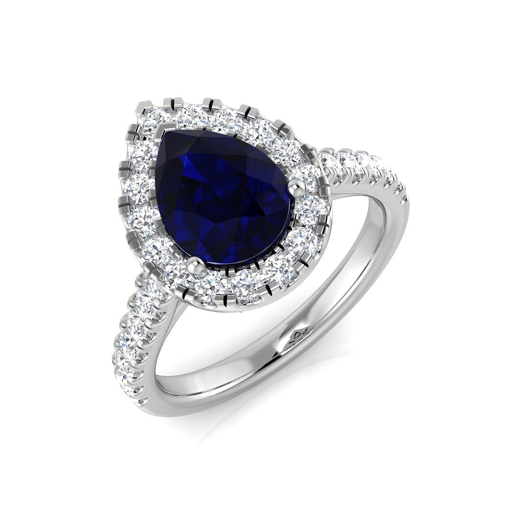 SR1828 — Ring - 9k White Gold