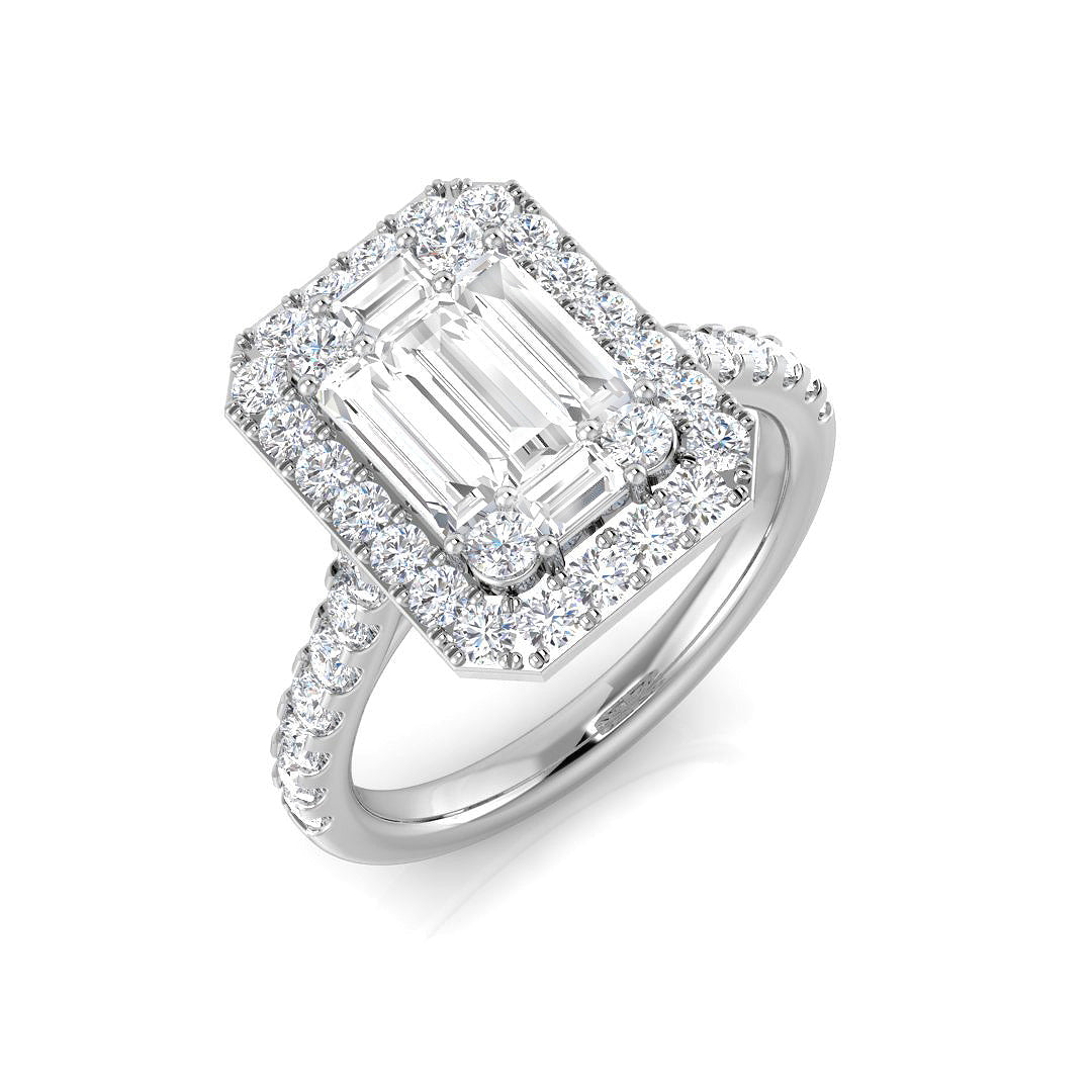 SR1835 — Ring - 9k White Gold
