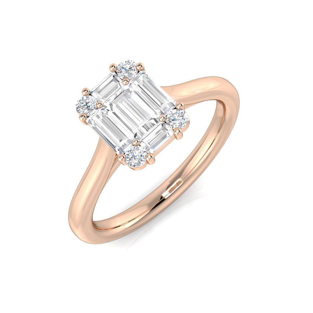 SR1856 — Ring - 9k Rose Gold