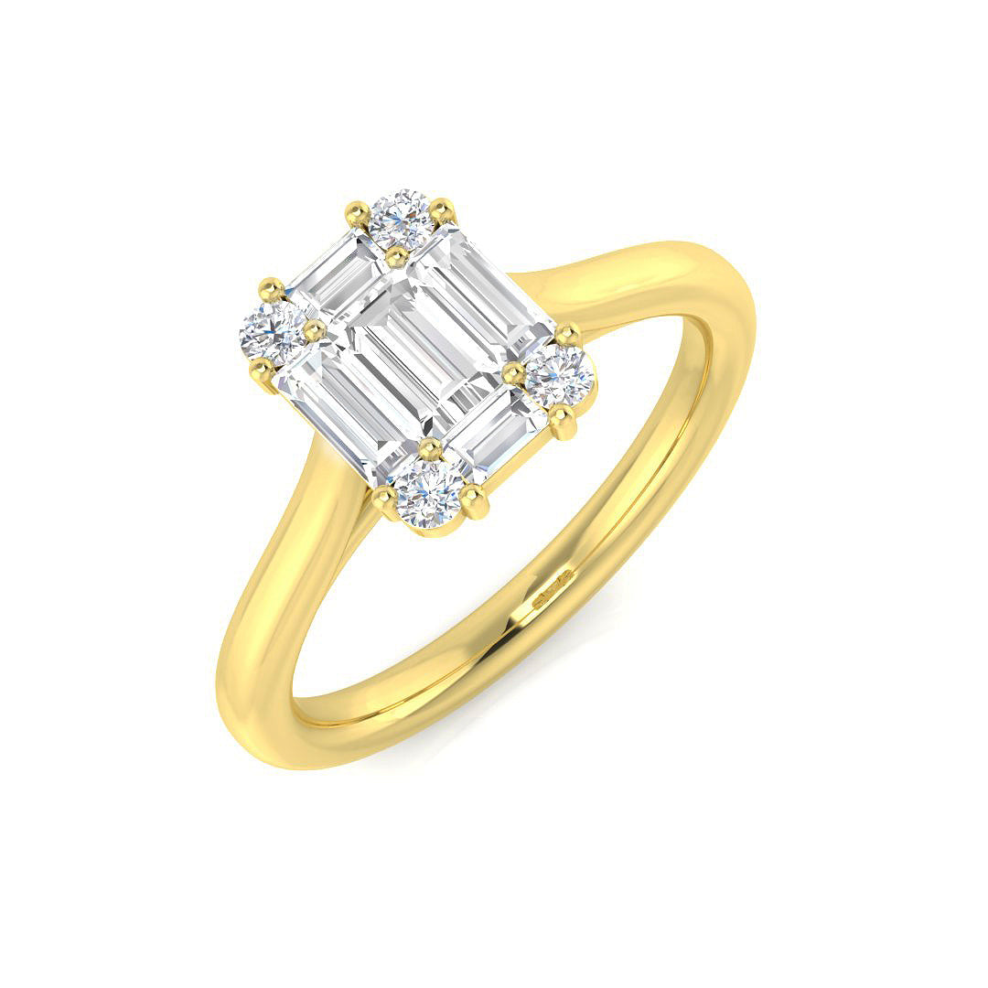 SR1856 — Ring - 9k Yellow Gold