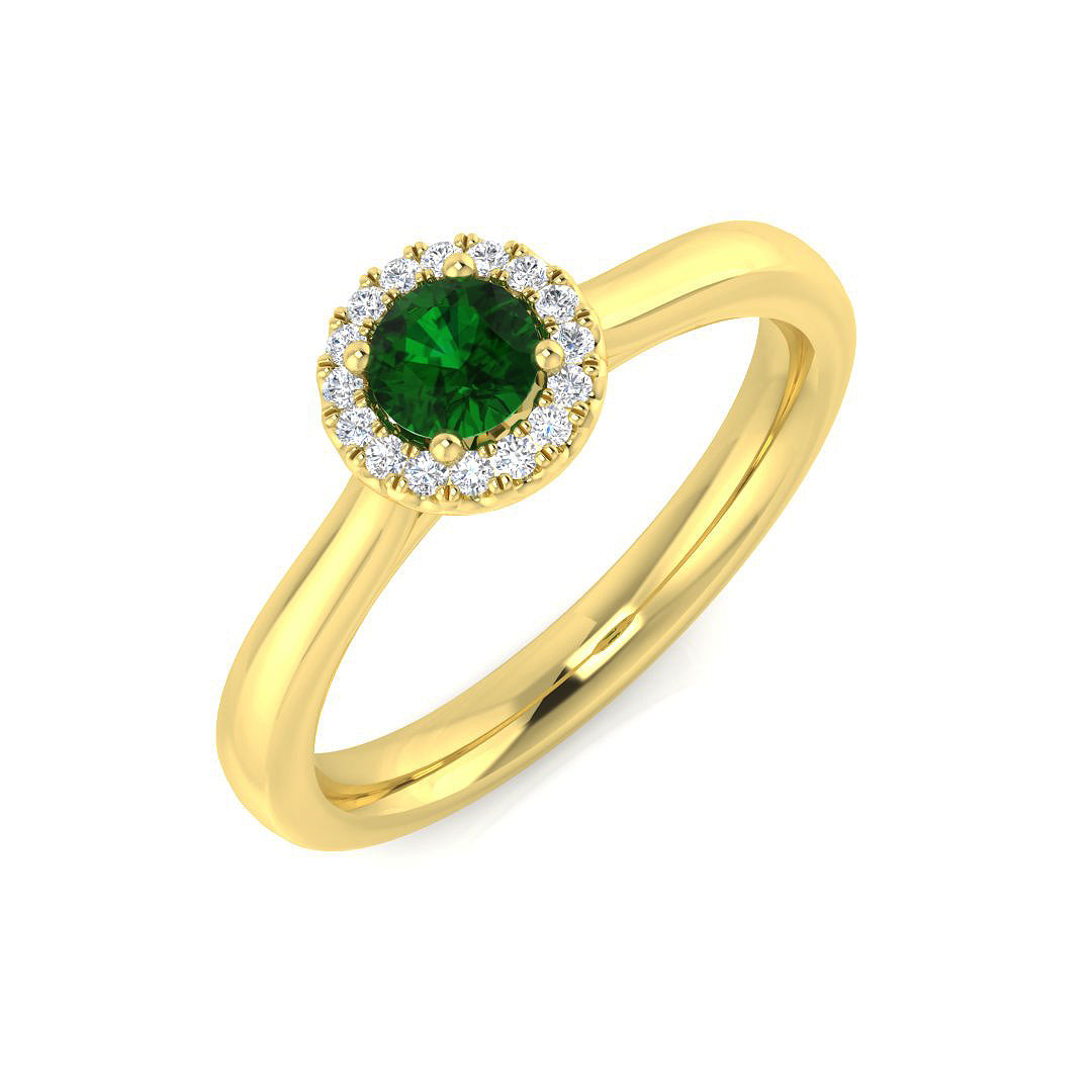 SR186 — Ring - 9k Yellow Gold