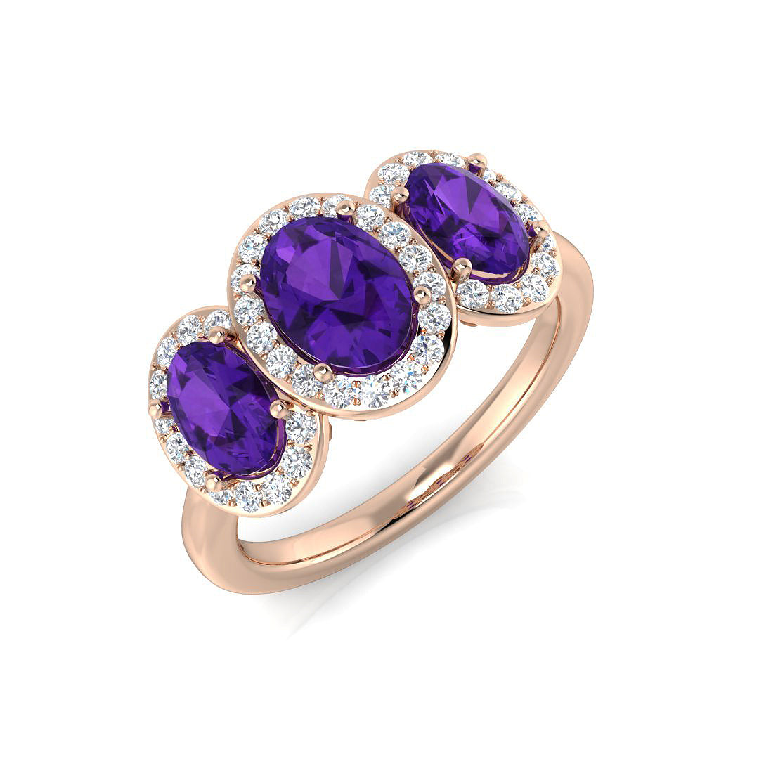SR1870 — Ring - 9k Rose Gold
