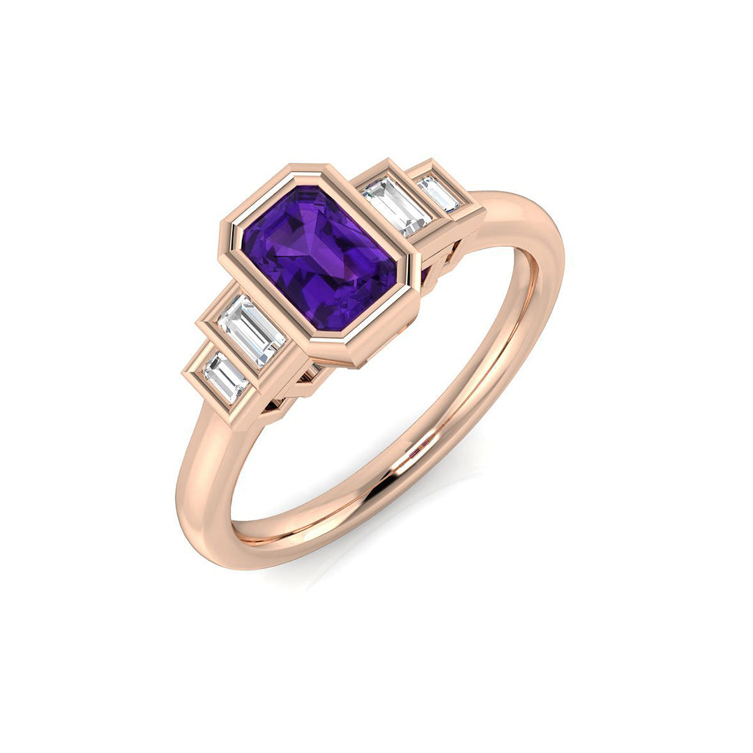SR1871 — Ring - 9k Rose Gold