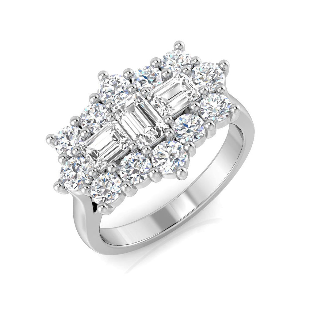 SR1877 — Ring - Platinum Plat