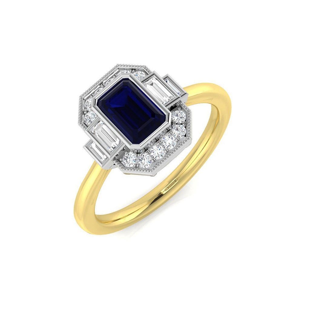 SR1879 — Ring - 9k Two Tone