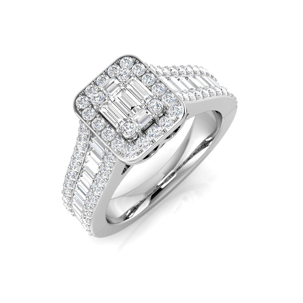 SR1883 — Ring - 9k White Gold