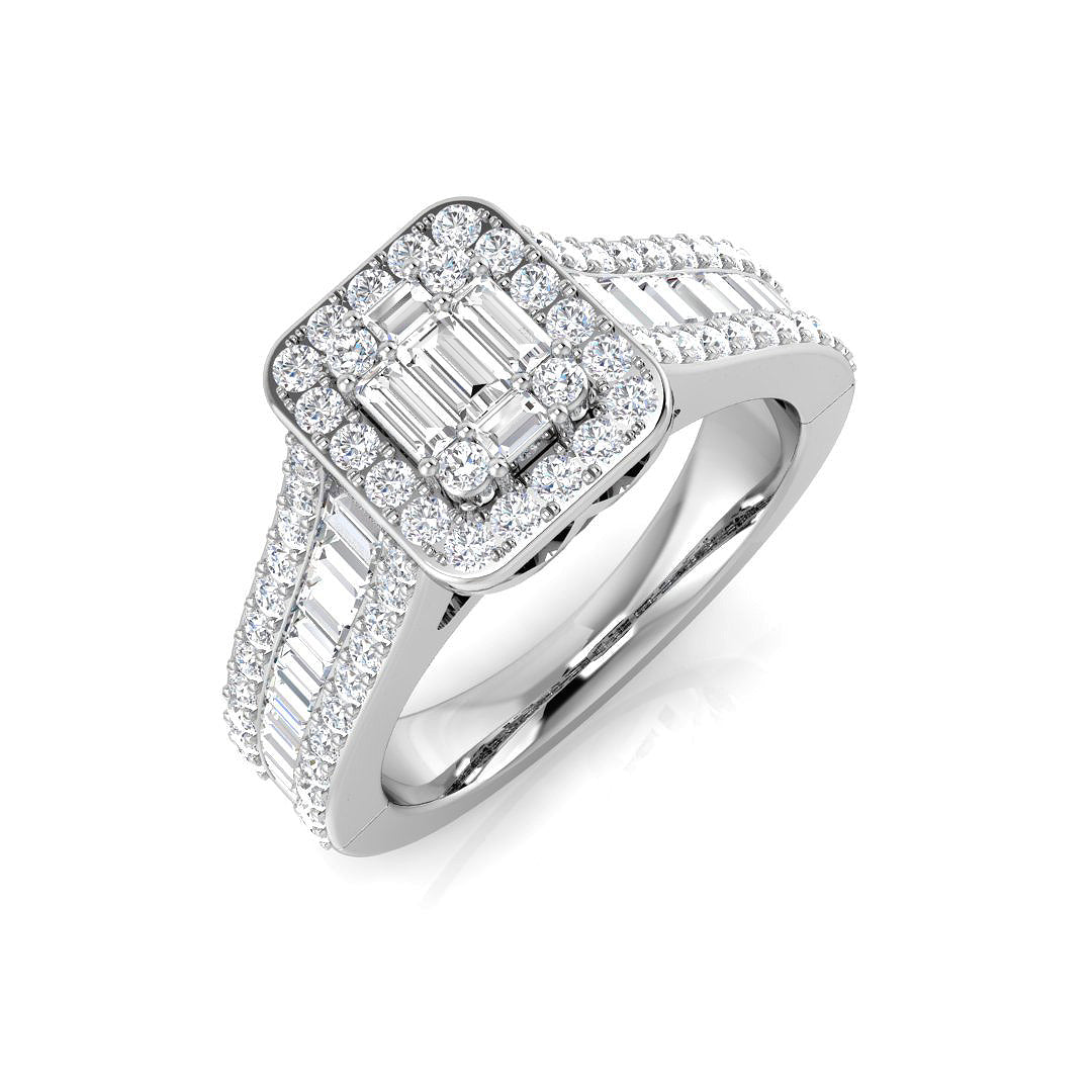 SR1883 — Ring - 9k White Gold