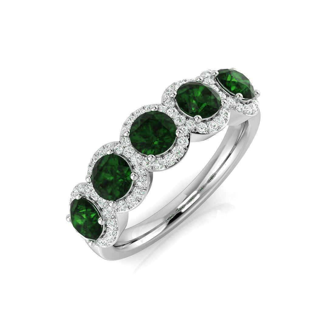 SR1885 — Ring - 9k White Gold