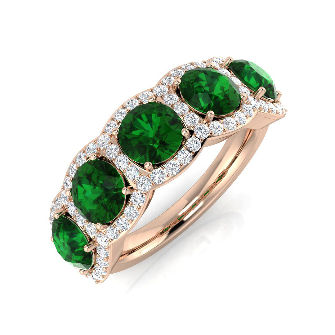 SR1886 — Ring - 9k Rose Gold