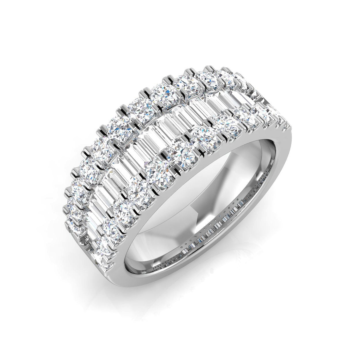 SR1890 — Ring - 9k White Gold