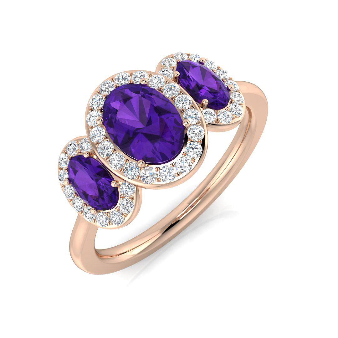 SR18 — Ring - 9k Rose Gold