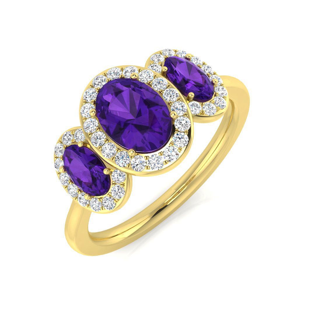 SR18 — Ring - 9k Yellow Gold