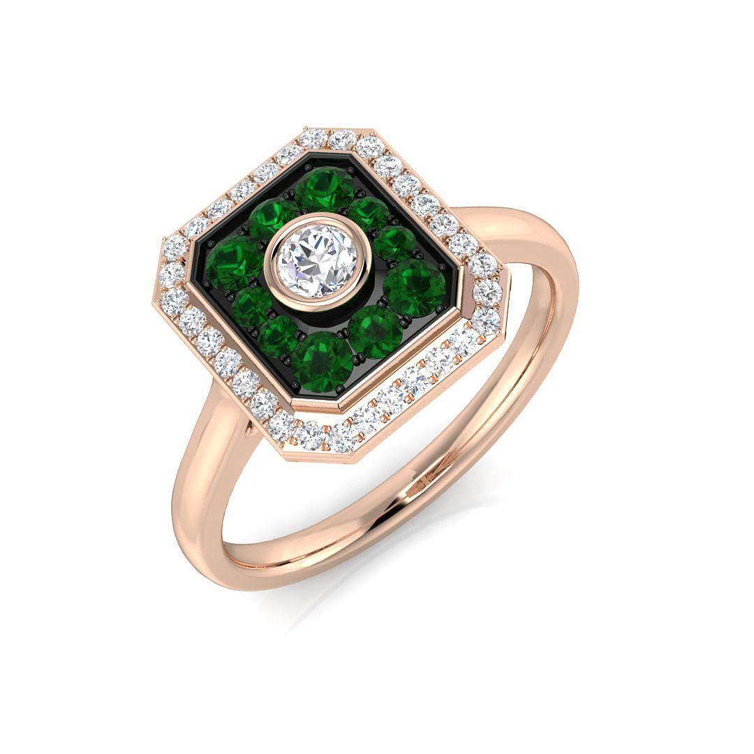 SR1905 — Ring - 9k Rose Gold