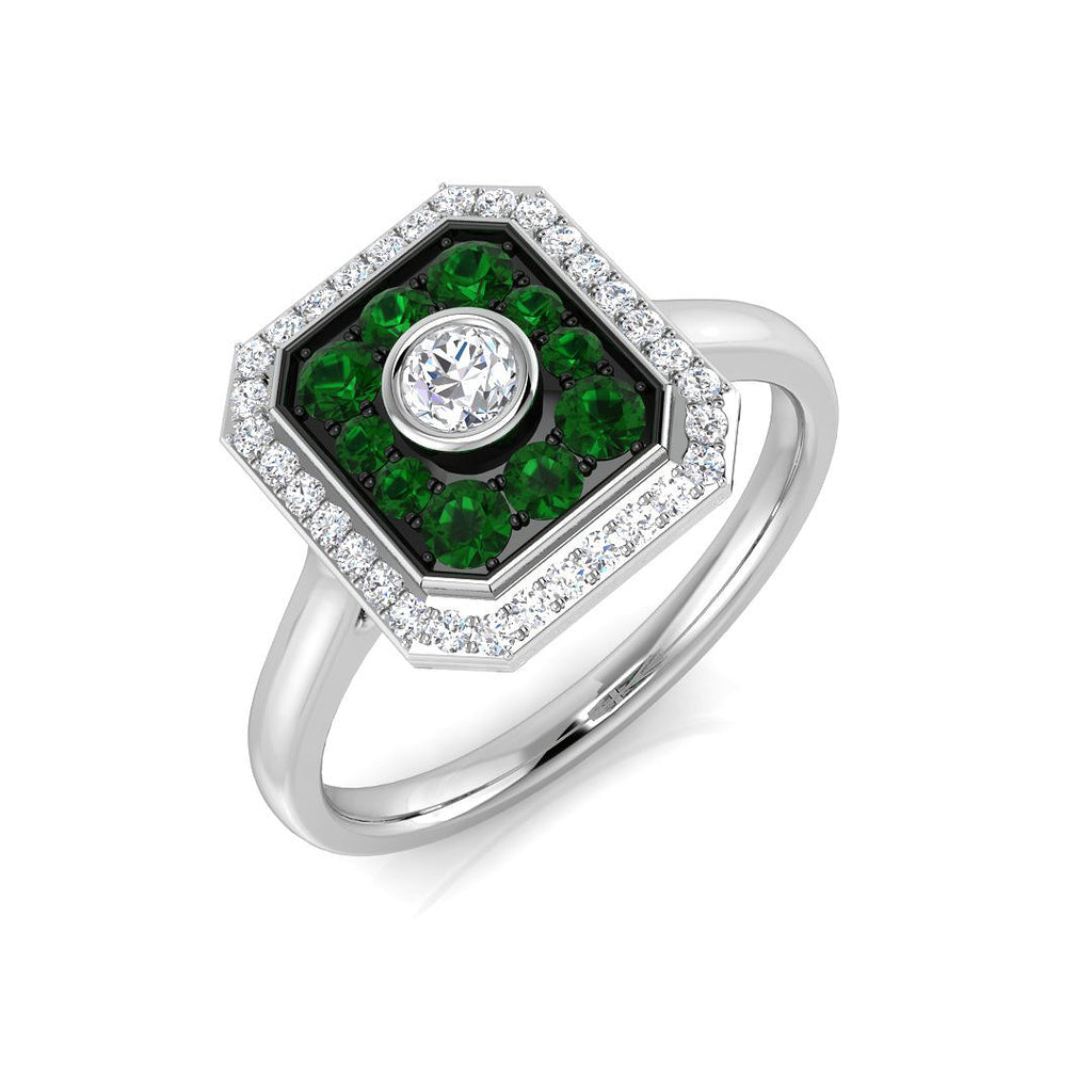 SR1905 — Ring - 9k White Gold