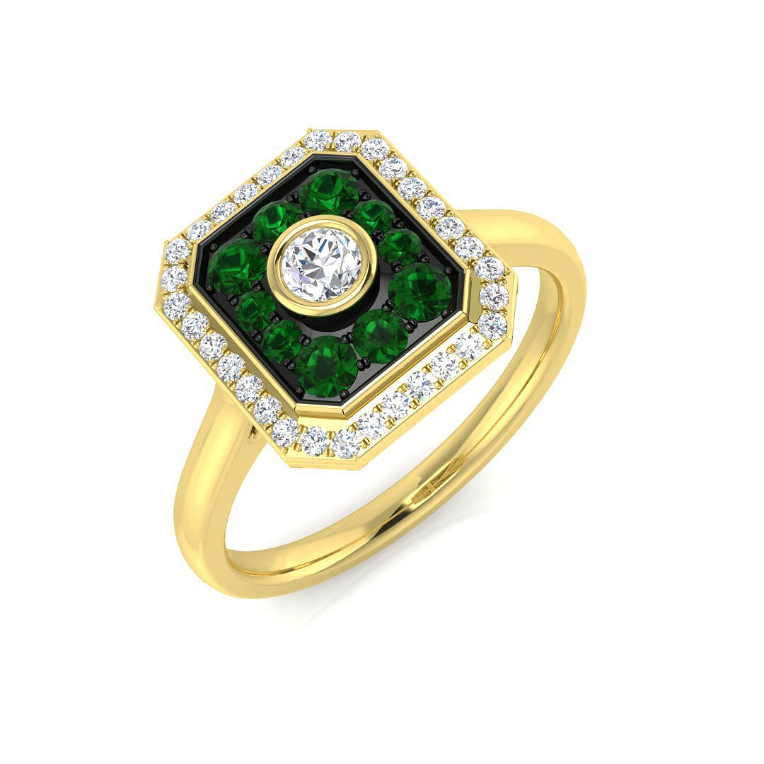 SR1905 — Ring - 9k Yellow Gold