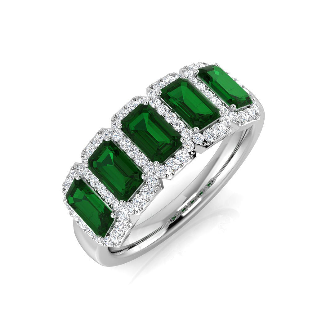SR1914 — Ring - 9k White Gold