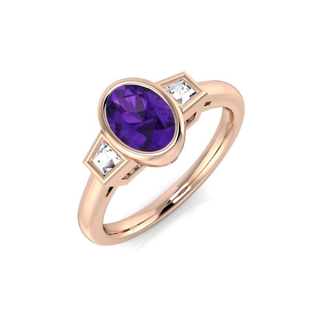 SR1921 — Ring - 9k Rose Gold