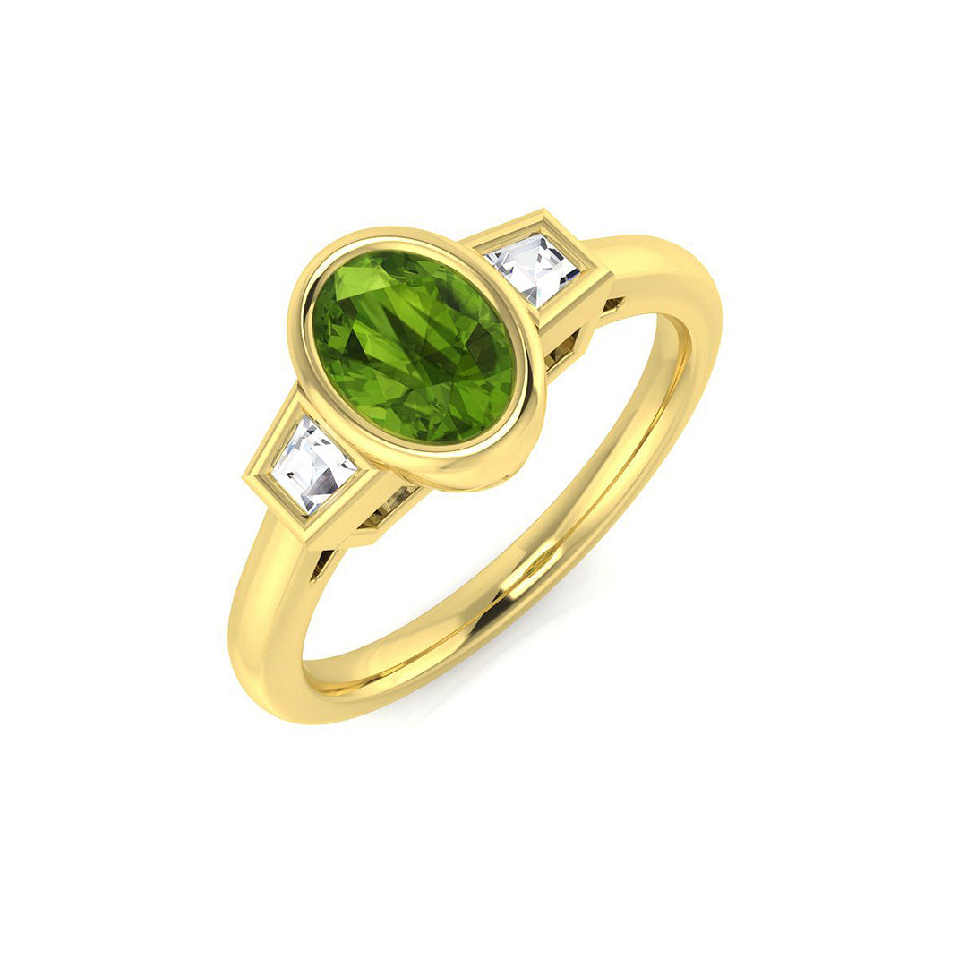 SR1921 — Ring - 9 KT Yellow Gold