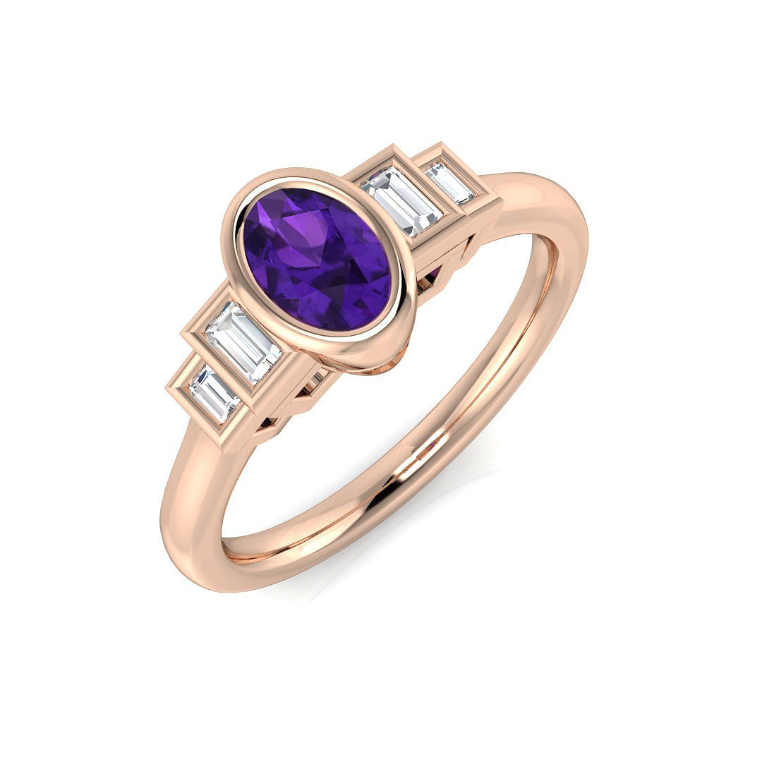 SR1922 — Ring - 9k Rose Gold