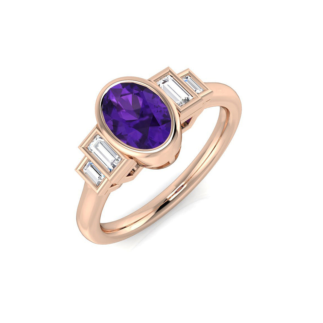SR1923 — Ring - 9k Rose Gold