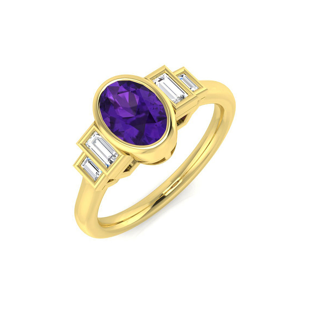 SR1923 — Ring - 9k Yellow Gold