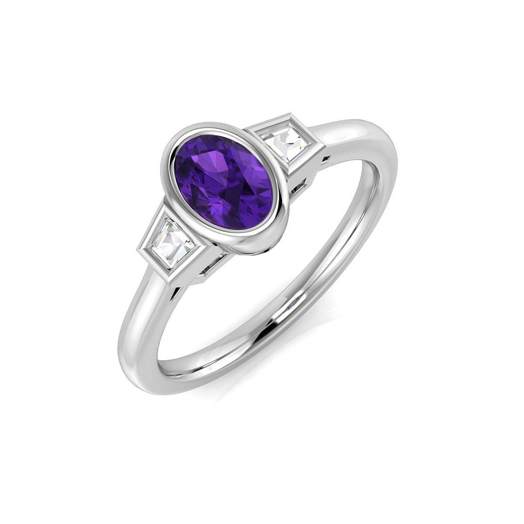 SR1924 — Ring - 9k White Gold