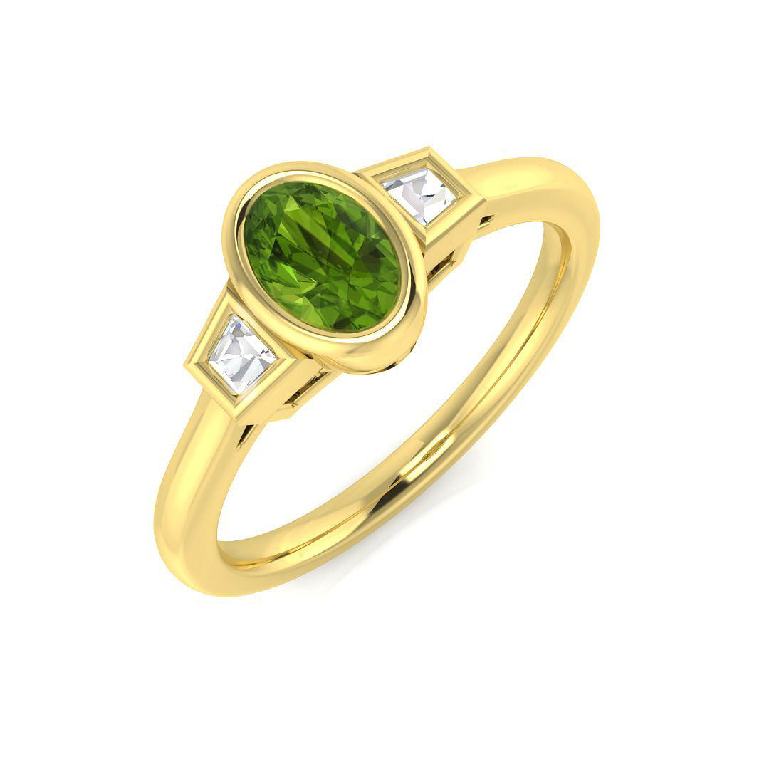 SR1924 — Ring - 9 KT Yellow Gold