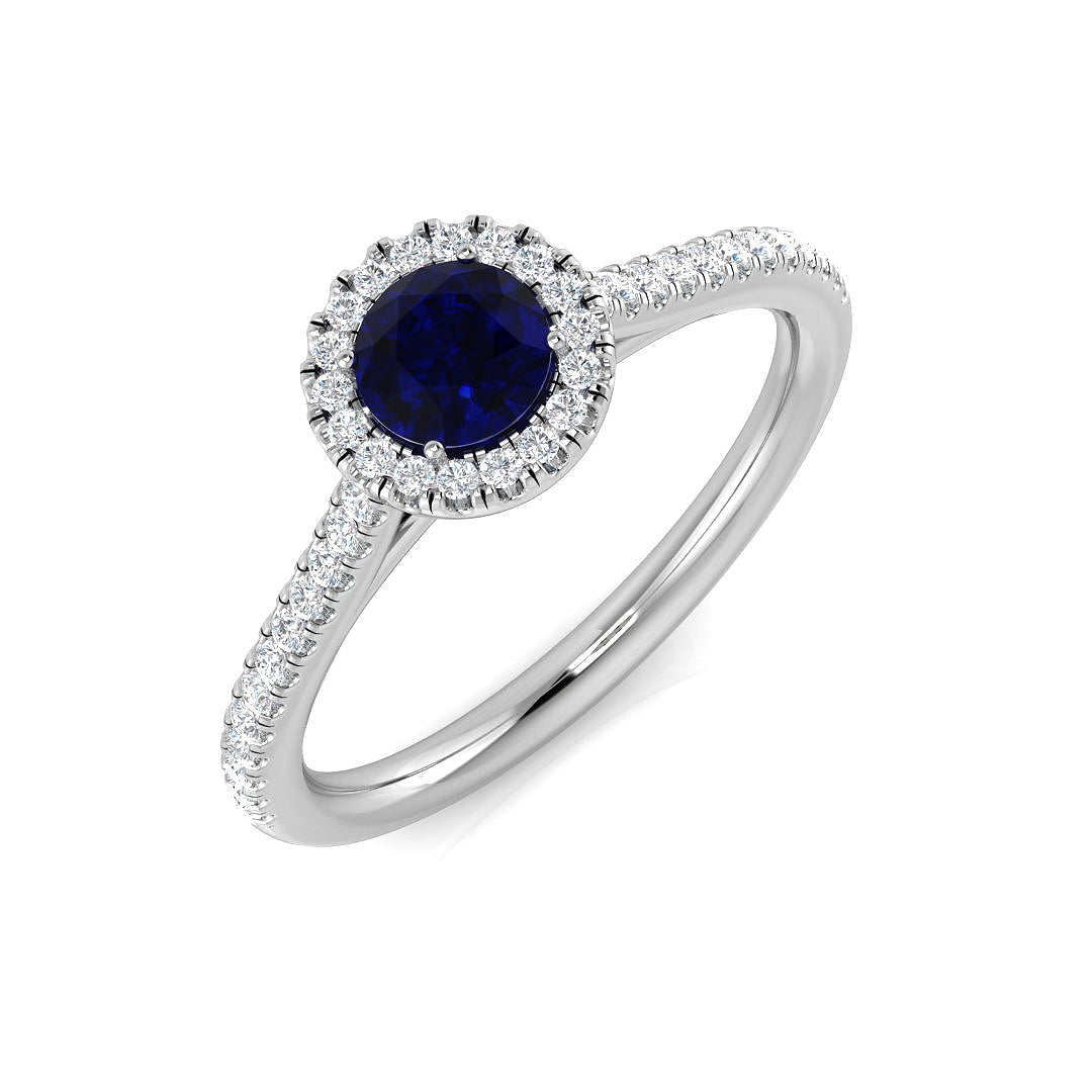 SR195-4.5MM — Ring - Platinum Plat