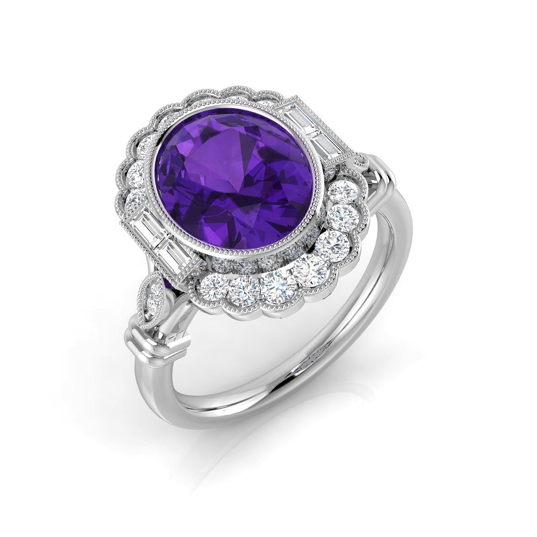 SR1979 — Ring - 9k White Gold
