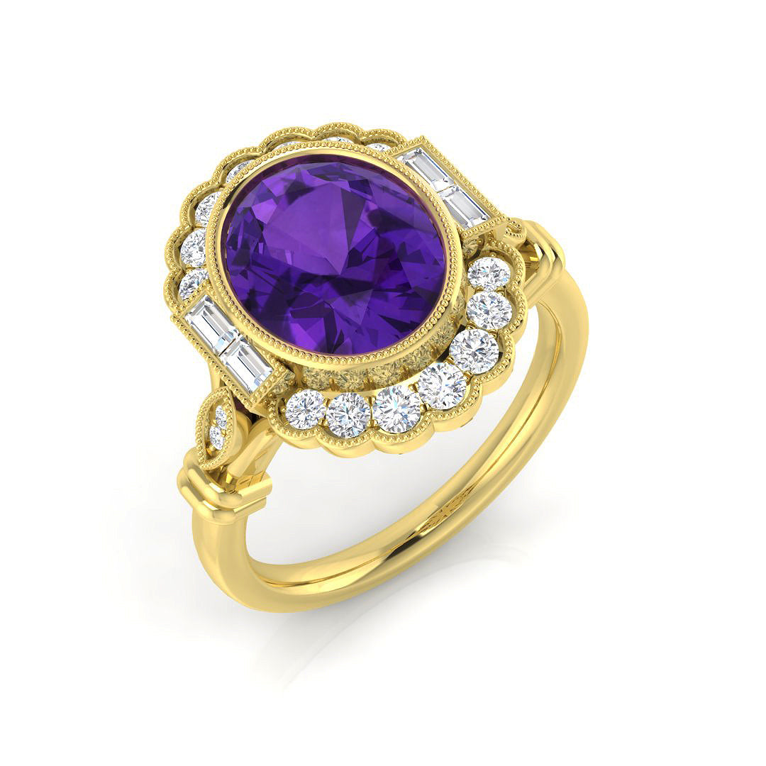 SR1979 — Ring - 9k Yellow Gold