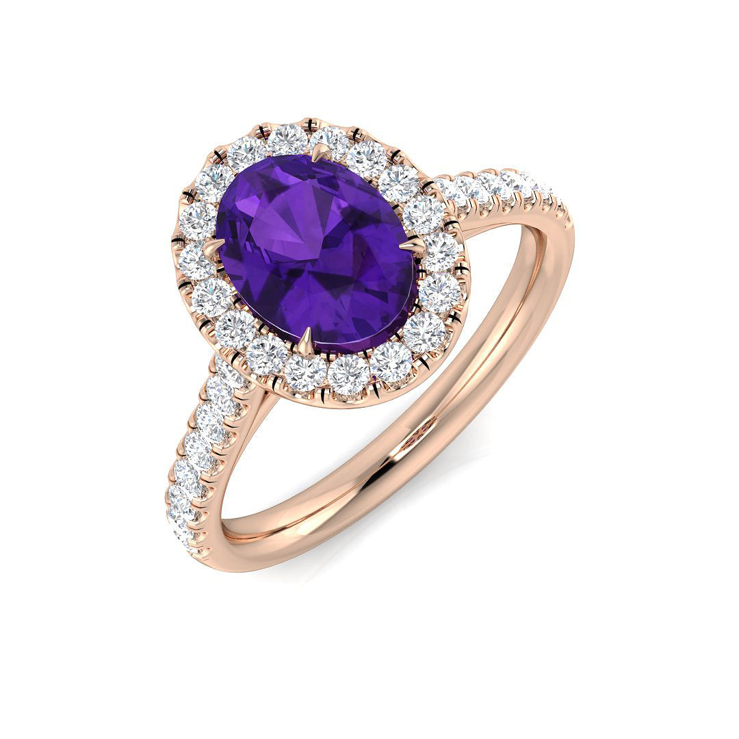SR197 — Ring - 9k Rose Gold