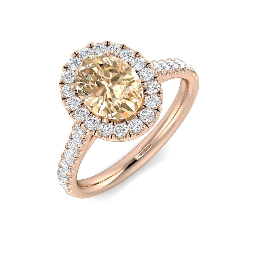 SR197 — Ring - 9 KT Rose Gold