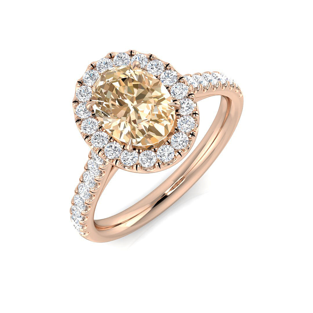 SR197 — Ring - 9 KT Rose Gold