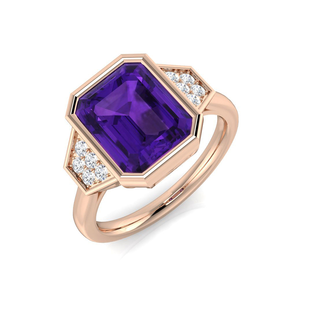 SR1980 — Ring - 9k Rose Gold
