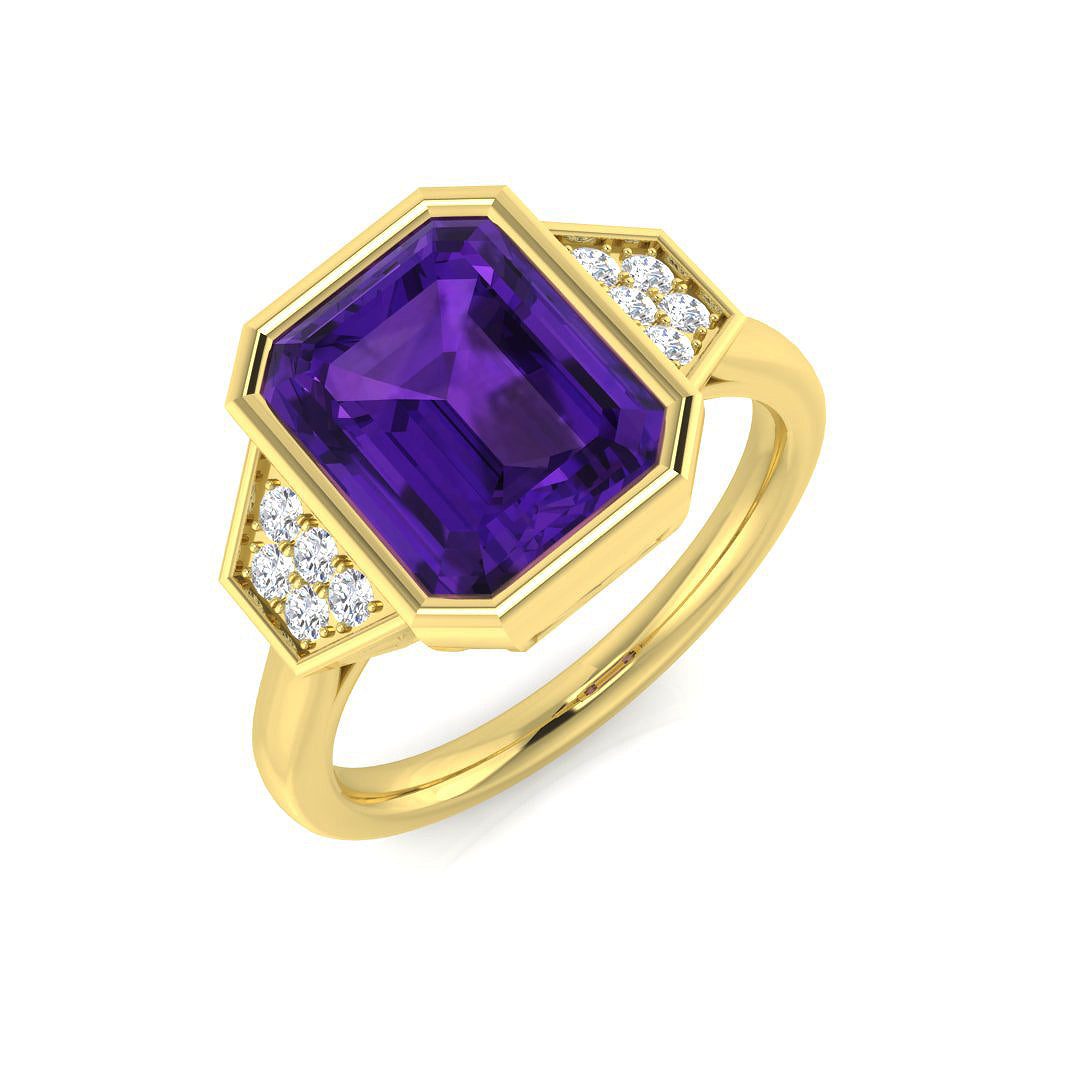 SR1980 — Ring - 9k Yellow Gold