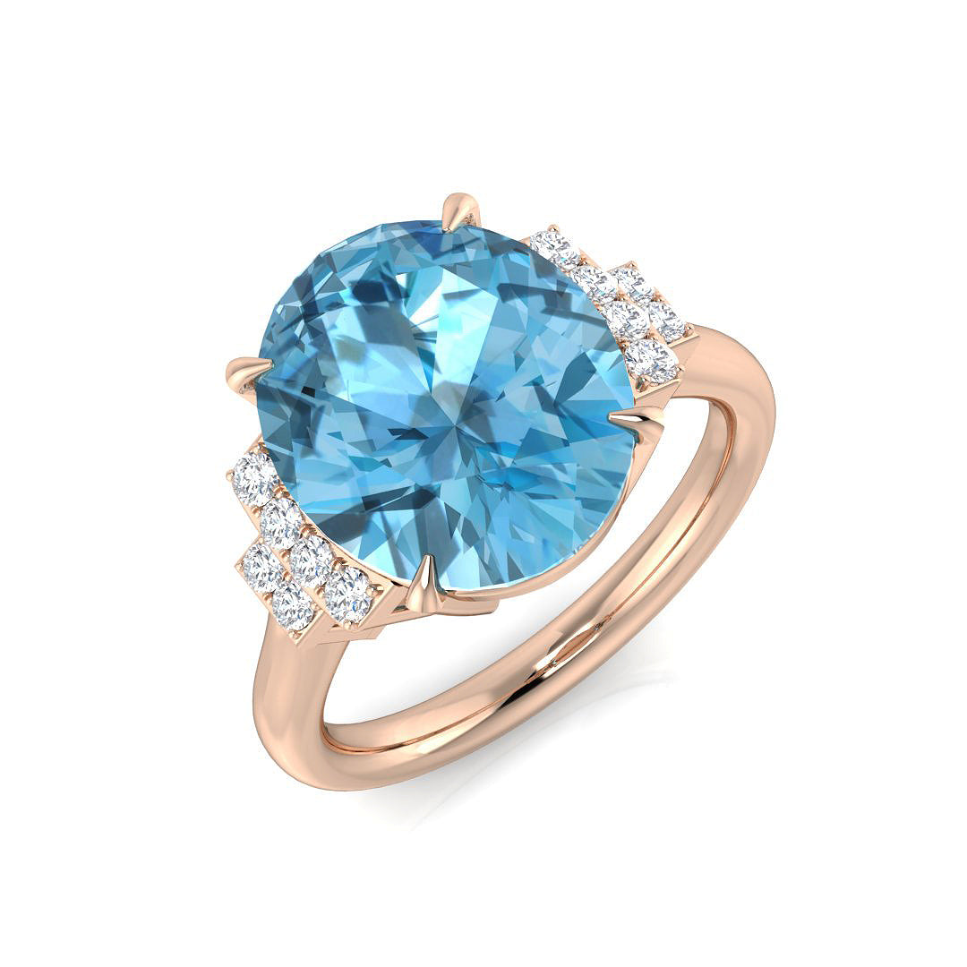 SR1981 — Ring - 9k Rose Gold