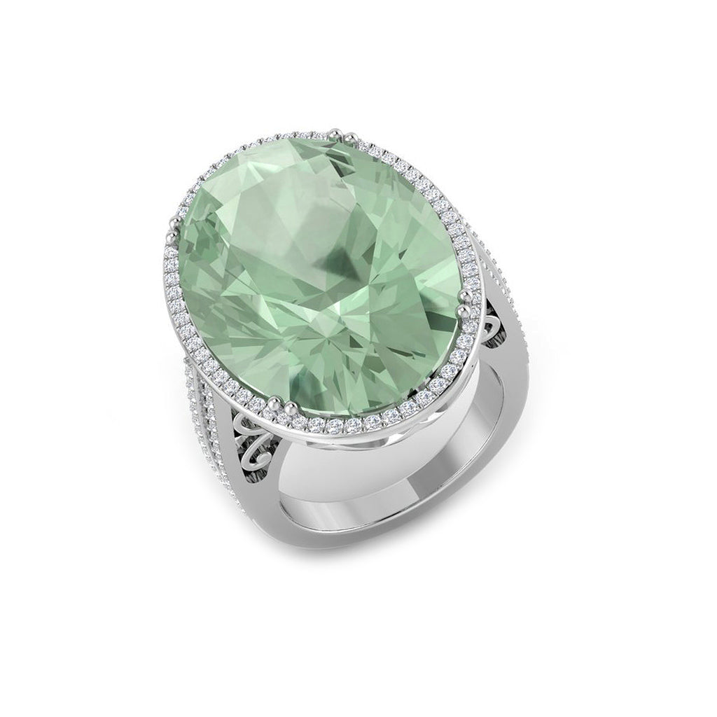 SR1986 — Ring - 9k White Gold
