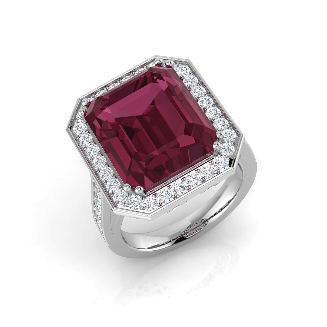 SR2006 — Ring - 9k White Gold