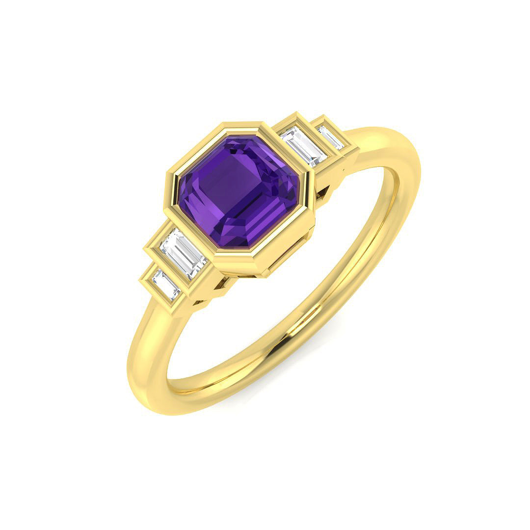 SR2010 — Ring - 9k Yellow Gold