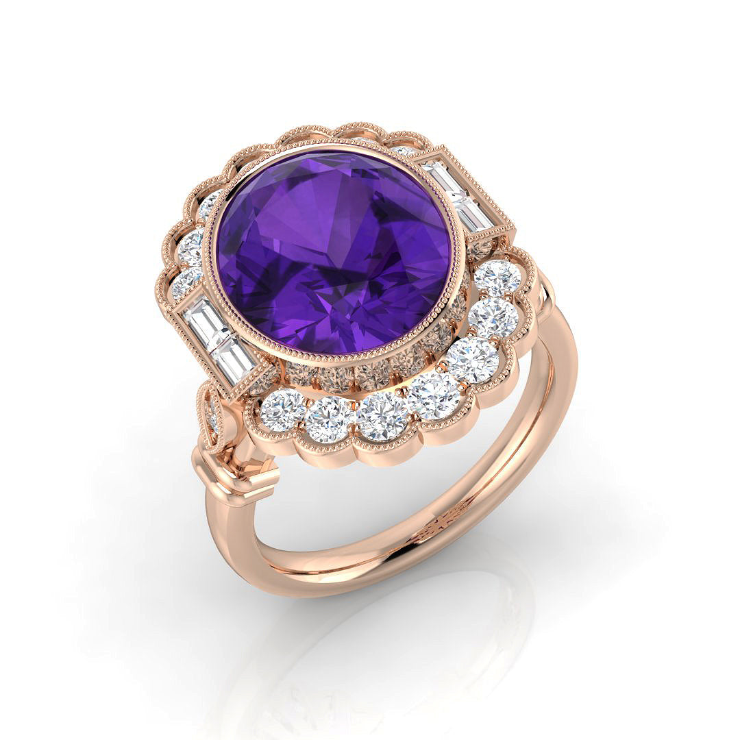 SR2039 — Ring - 9k Rose Gold