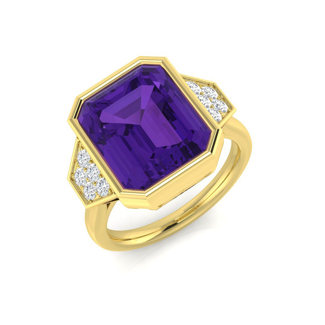 SR2041 — Ring - 9k Yellow Gold
