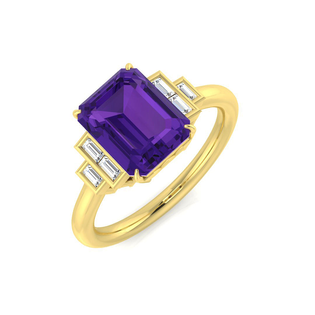 SR2043 — Ring - 9k Yellow Gold