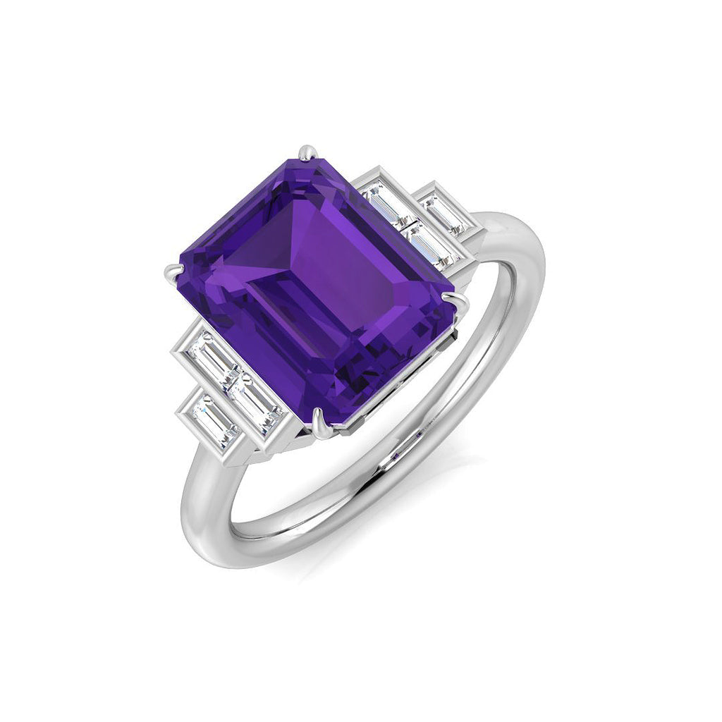 SR2044 — Ring - 9k White Gold
