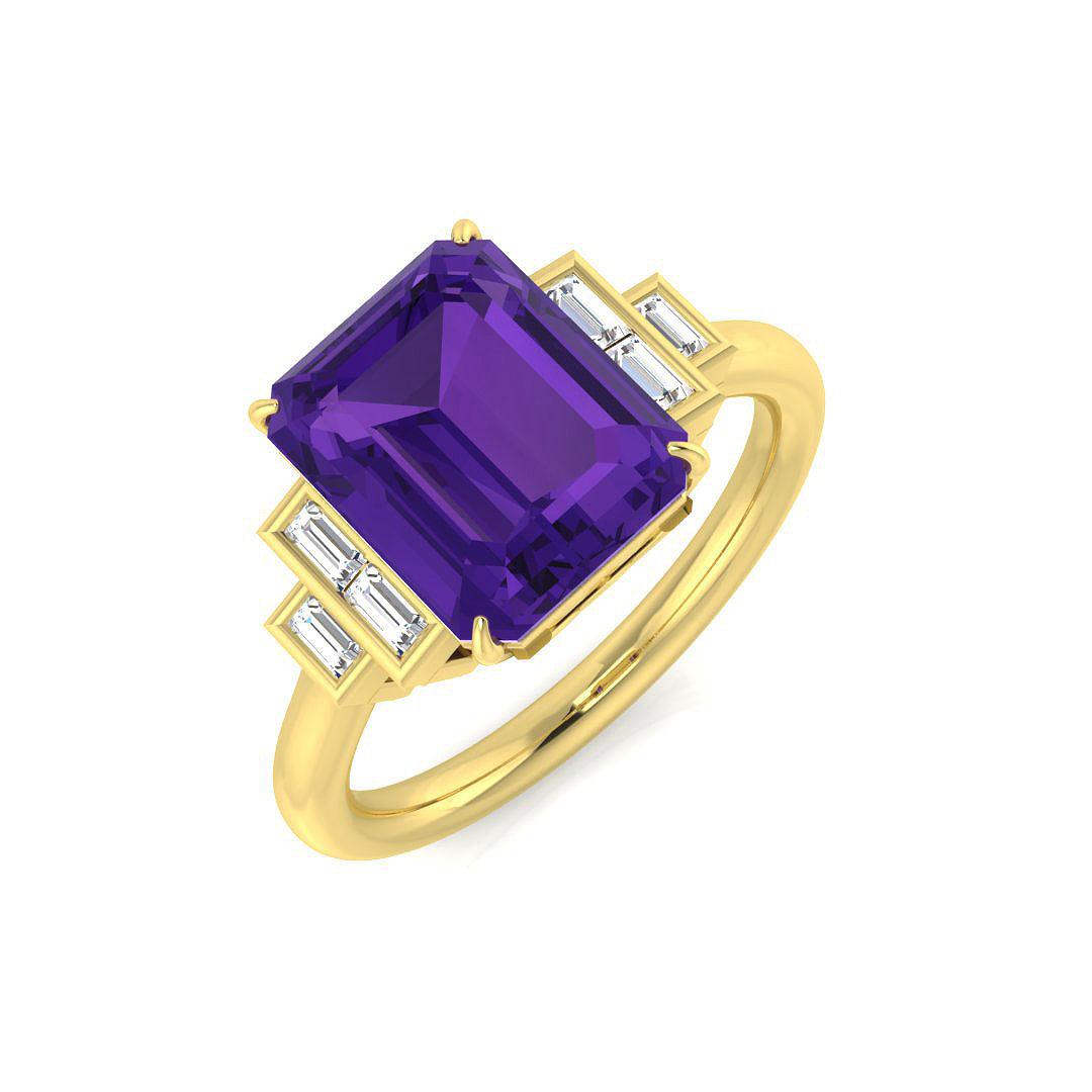 SR2044 — Ring - 9k Yellow Gold