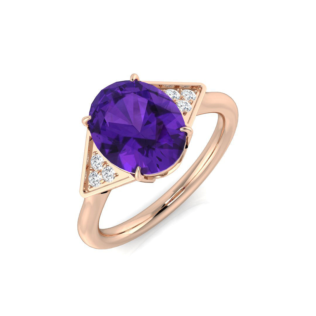 SR2062 — Ring - 9k Rose Gold